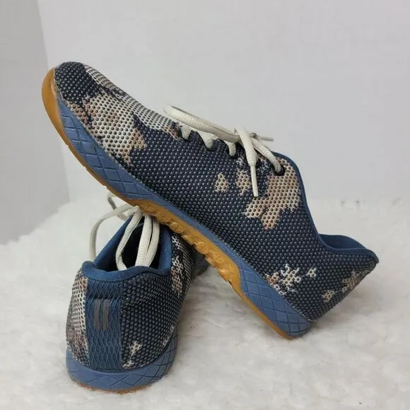 NoBull Women's Shoes Size 8.5 Floral Gum  Athletic  Crossfit  Brown Blue