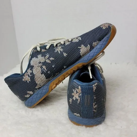 NoBull Women's Shoes Size 8.5 Floral Gum  Athletic  Crossfit  Brown Blue