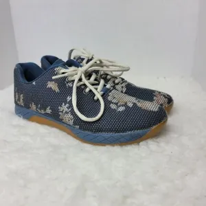 NoBull Women's Shoes Size 8.5 Floral Gum  Athletic  Crossfit  Brown Blue