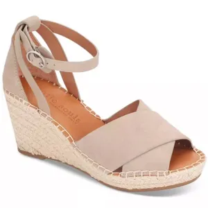 NWOB Gentle Souls Charli Ankle-Strap Espadrille Wedge Sandals Size 7