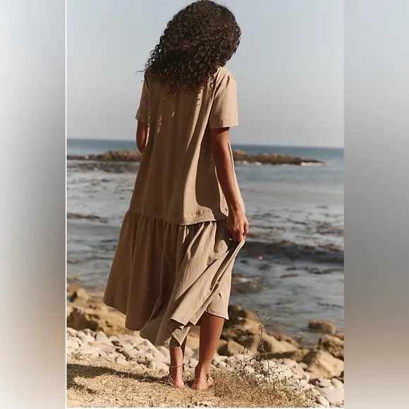 NWOT free people Herron Drop-Waist Maxi