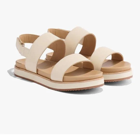 NWOT Nisolo Women's Cream Sandals