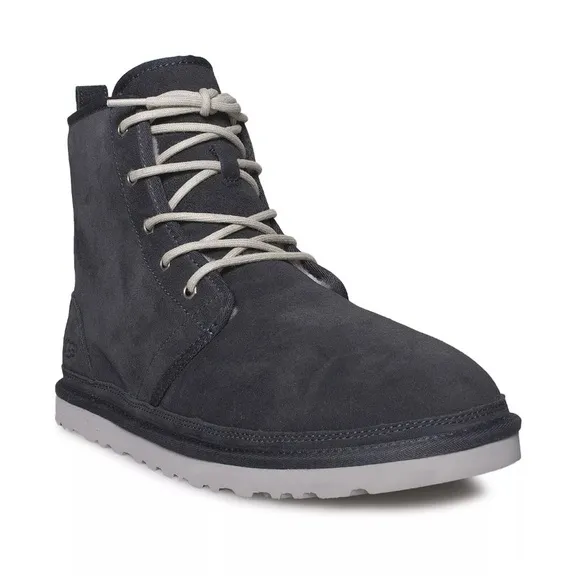 NWOT UGG HARKLEY HIGH TOP SUEDETRUE NAVY LACE UP BOOTS