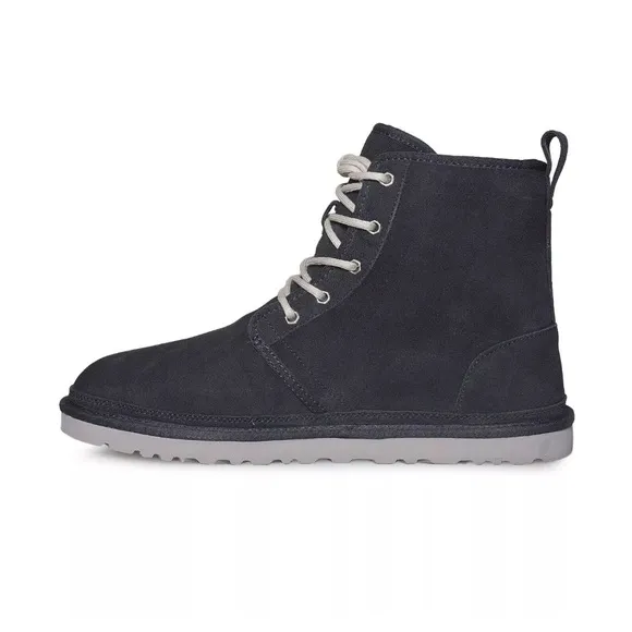 NWOT UGG HARKLEY HIGH TOP SUEDETRUE NAVY LACE UP BOOTS