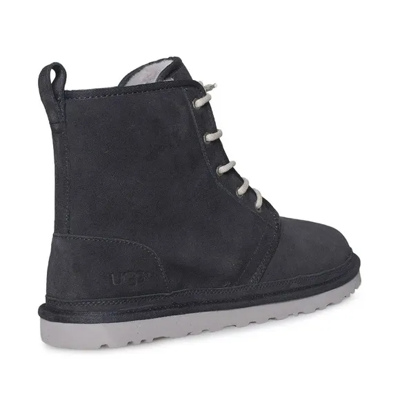 NWOT UGG HARKLEY HIGH TOP SUEDETRUE NAVY LACE UP BOOTS