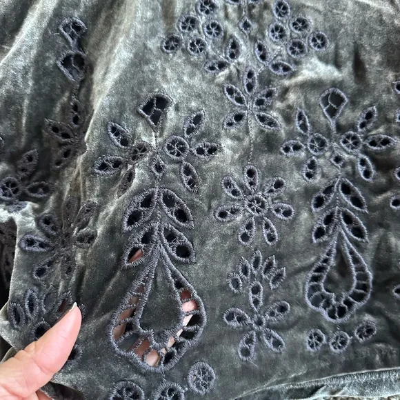NWOT! Velvet Silk Johnny Was long dress