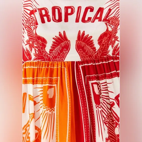 NWT FARM Rio Tropical Dream Mini Dress