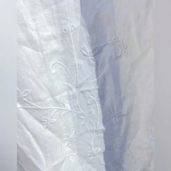 NWT Lauren Ralph Lauren Shelter Island Linen Dress Size 12