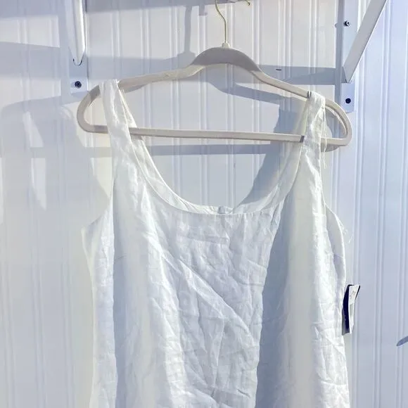 NWT Lauren Ralph Lauren Shelter Island Linen Dress Size 12