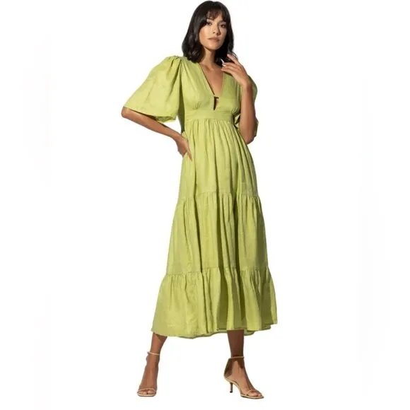 NWT Lusana Brooklyn Linen Dress