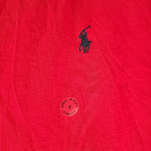NWT Polo Ralph Lauren Men's Red Classic-Fit Short-Sleeve T-Shirt Size S