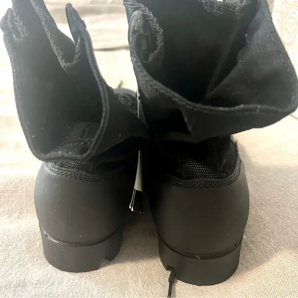 NWT ROTHCO MILITARY-STYLE JUNGLE UNISEX BLACK COMBAT BOOT