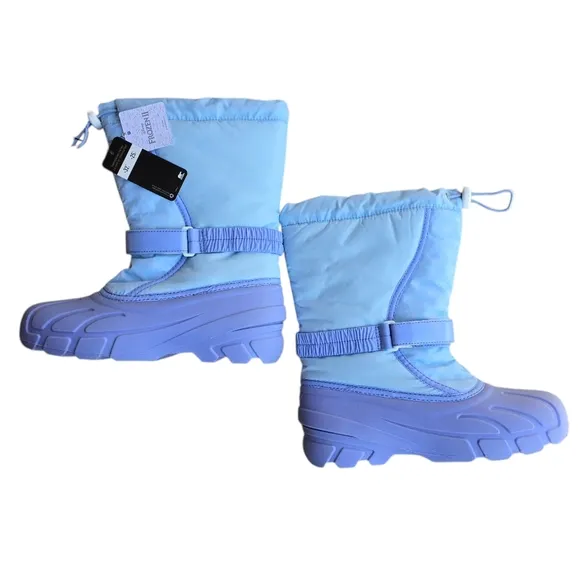 NWT Sorel x Disney Fluffy Frozen 2 &quot;Elsa&quot; Winter Boots, Big Girl Size 7