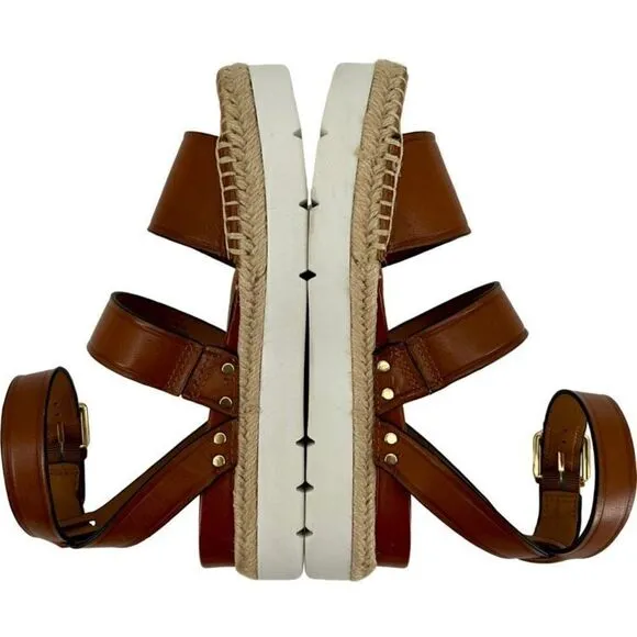 NWT Anthropologie Franco Sarto Calvin Heeled Sandals