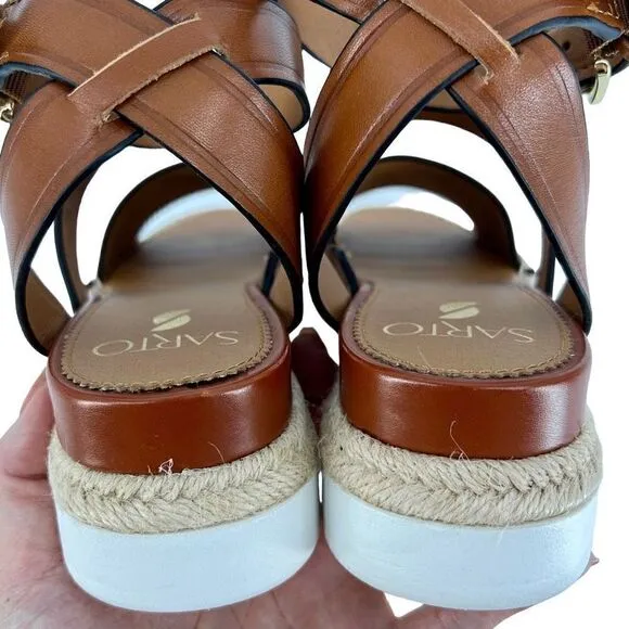 NWT Anthropologie Franco Sarto Calvin Heeled Sandals