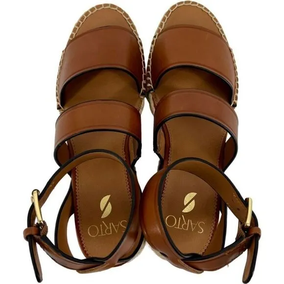 NWT Anthropologie Franco Sarto Calvin Heeled Sandals