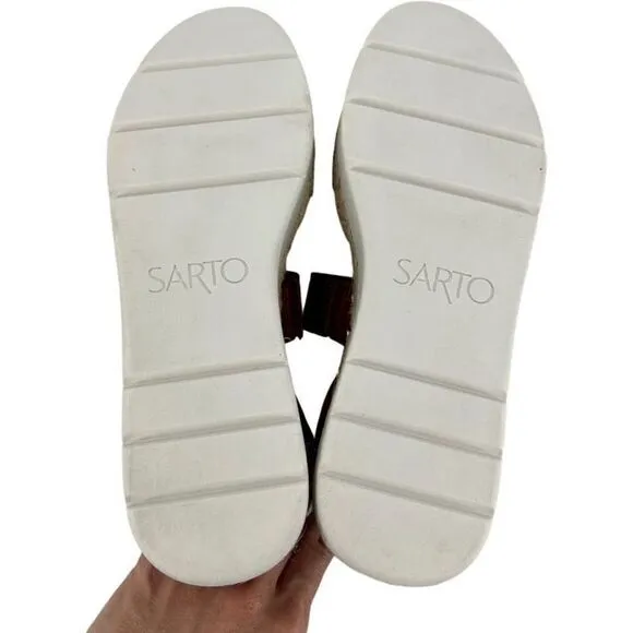 NWT Anthropologie Franco Sarto Calvin Heeled Sandals