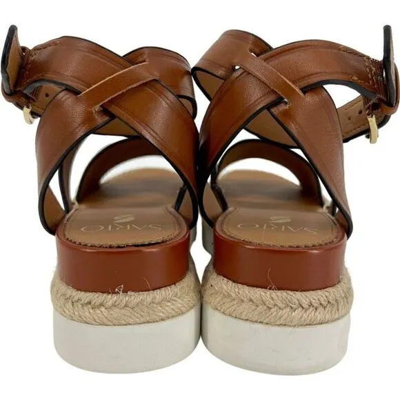 NWT Anthropologie Franco Sarto Calvin Heeled Sandals