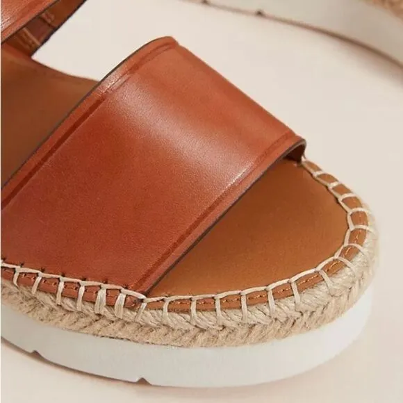 NWT Anthropologie Franco Sarto Calvin Heeled Sandals