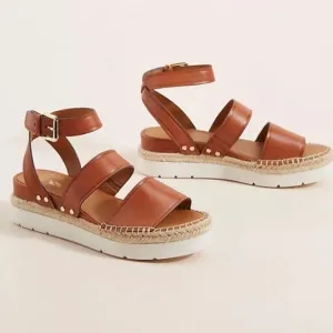 NWT Anthropologie Franco Sarto Calvin Heeled Sandals