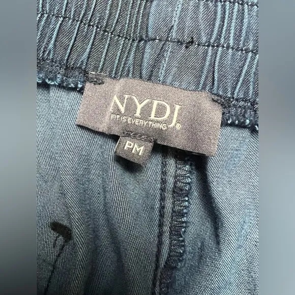 NYDJ Jayne Wide Leg Ankle Denim Pants