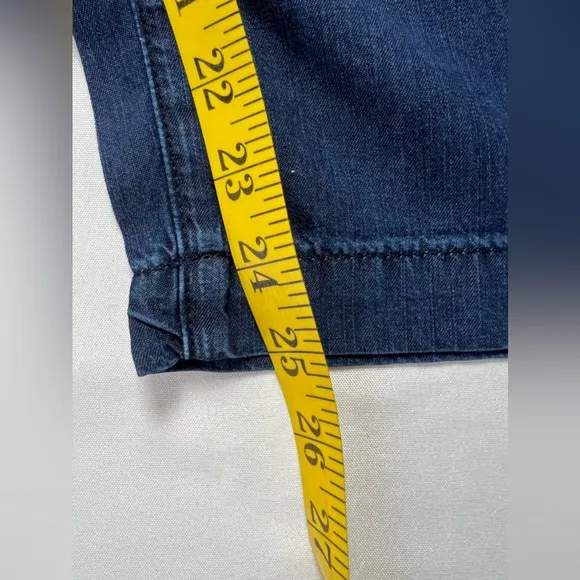 NYDJ Jayne Wide Leg Ankle Denim Pants