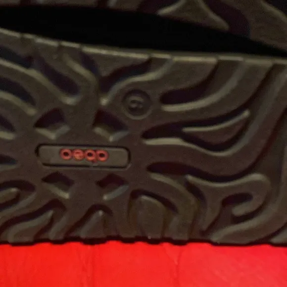 Obeo Black Suede Sheepskin Logo Support Insoles Boots