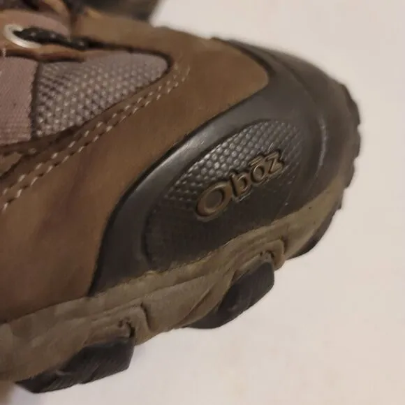 Oboz Shoes Mens 12 Hiking Boots Waterproof Leather Tamarack Mid Outdoor Athletic
