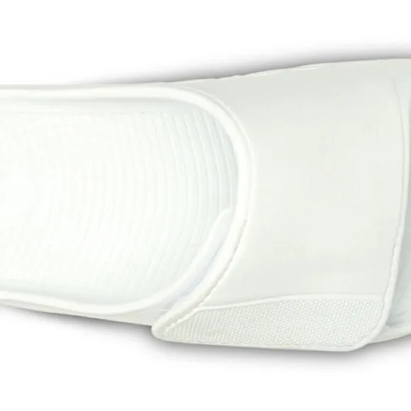 OFOOS unisex OOAHH SPORT FLEX SANDAL WHITE