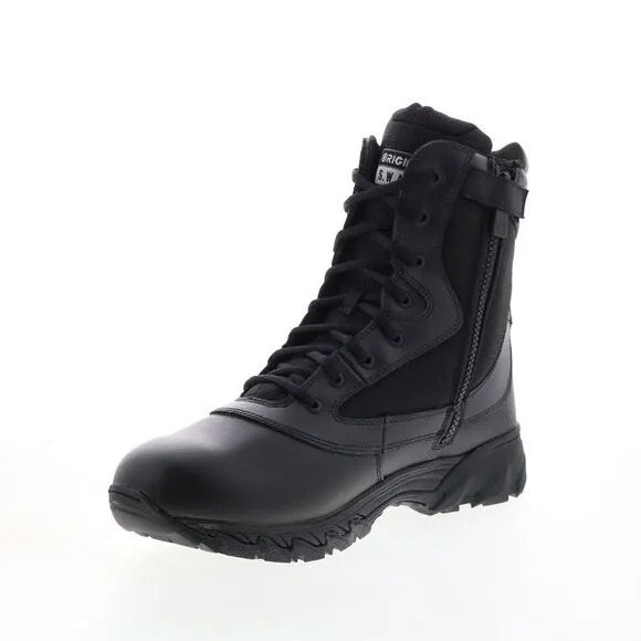Original Swat Mens Chase 9&quot; Side-Zip Black Boots (NWT)