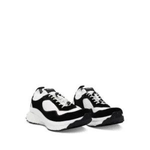 P448 Womens Black Heel Pull-Tab Lightning Toe Wedge Sneakers Shoes 39