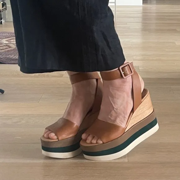 PALOMA BARCELO wedge Platform 5” - Sandals 39