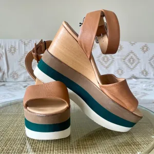 PALOMA BARCELO wedge Platform 5” - Sandals 39