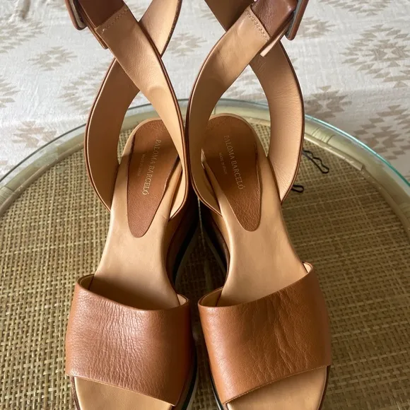 PALOMA BARCELO wedge Platform 5” - Sandals 39