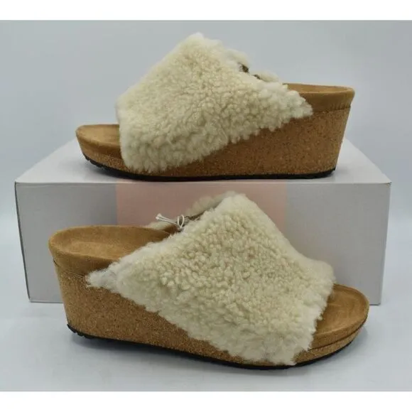 Papillio Birkenstock EU 38 US 7 Namica Teddy Shearling Narrow Fit Sandals