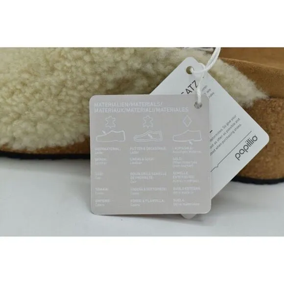 Papillio Birkenstock EU 38 US 7 Namica Teddy Shearling Narrow Fit Sandals