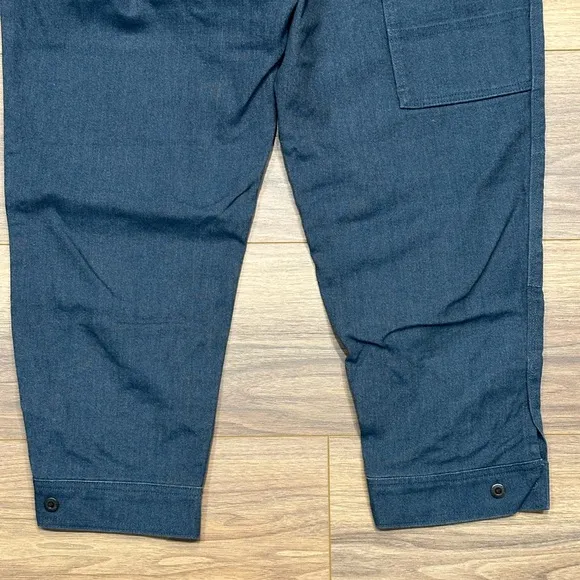 Patagonia All Seasons Hemp Canvas Double Knee Pants in Stone Blue Size 18