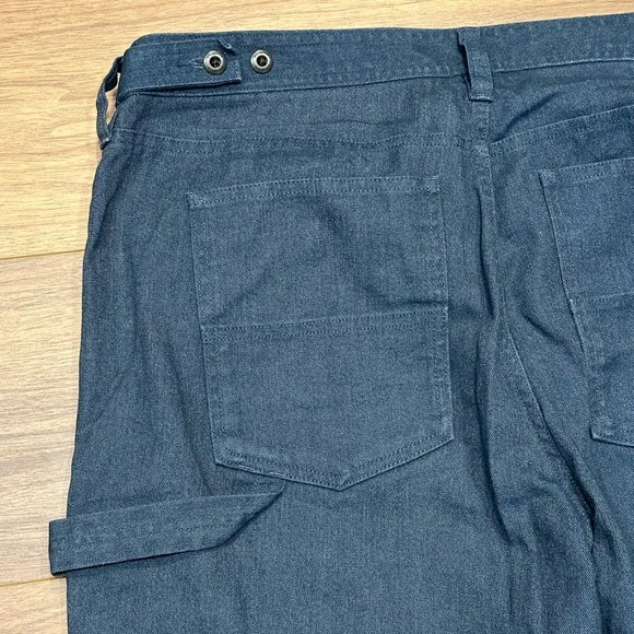 Patagonia All Seasons Hemp Canvas Double Knee Pants in Stone Blue Size 18