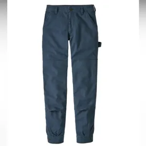 Patagonia All Seasons Hemp Canvas Double Knee Pants in Stone Blue Size 18
