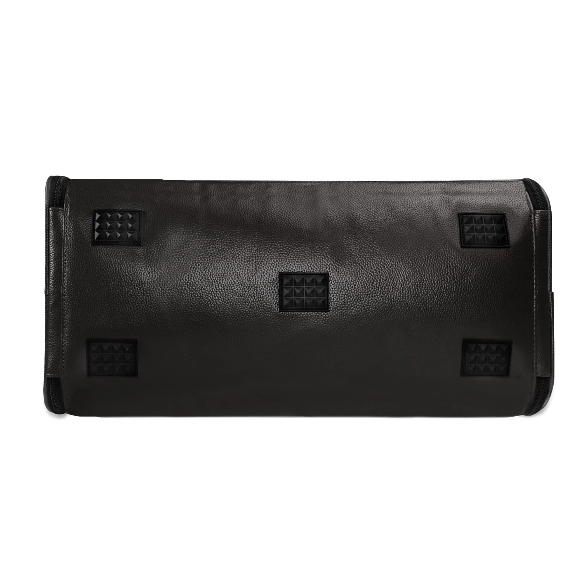 Personalized Leather Duffle Bag Foldable Travel Bag