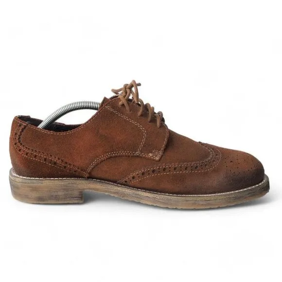 Pikolinos Canet Wingtip Suede Casual Oxfords Brown Men's 9-9.5