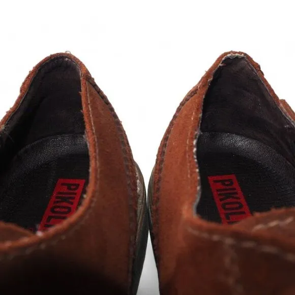 Pikolinos Canet Wingtip Suede Casual Oxfords Brown Men's 9-9.5