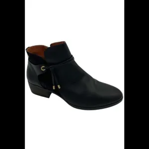 Pikolinos Leather Ankle Boots Daroca Black - Medium