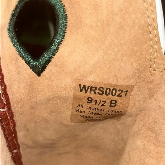 Preowned Twisted X® Men’s Buckaroo NWS Toe Boot Teal and Brown Western Boots