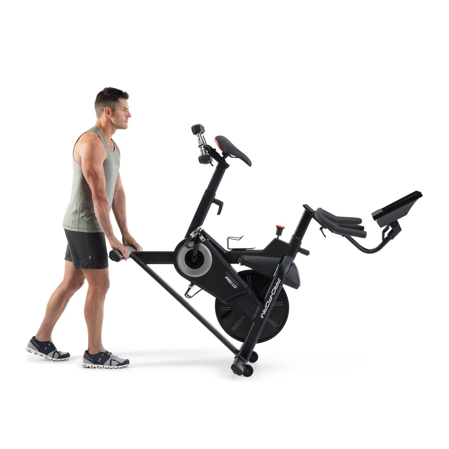 ProForm Carbon Pro10 Studio Bike for Fun, Effective Indoor Cycling Workouts
