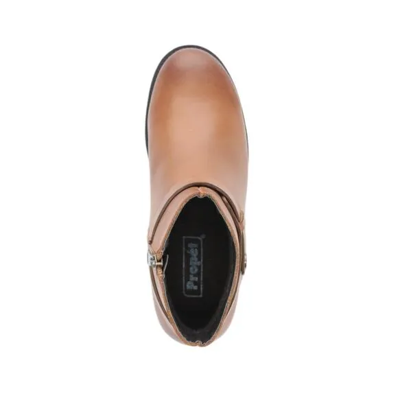 Propet Women's Topaz Heeled Ankle Boots Brown Size 11 W