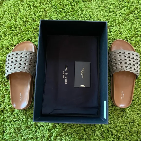 Rag &amp; Bone Bailey Slide New in Box Size 7