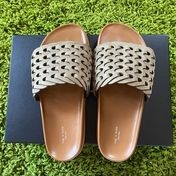 Rag &amp; Bone Bailey Slide New in Box Size 7