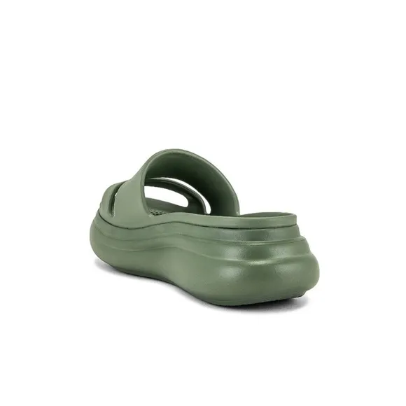 Rag &amp; Bone Green Brixley Platform Slide Sandal Size 8