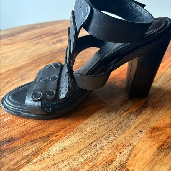 Rag &amp; Bone  stacked heeled sandals